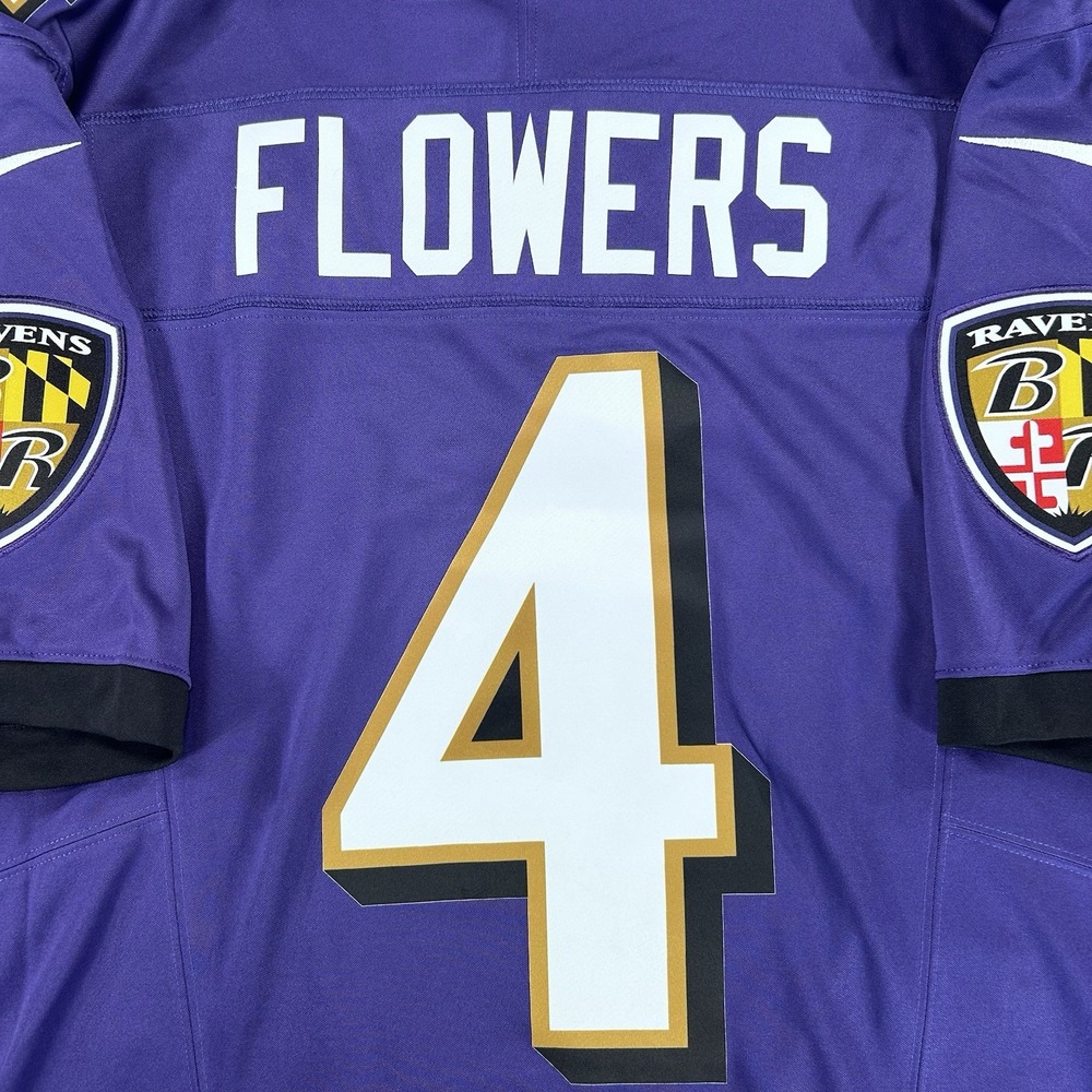 Zay Flowers Baltimore Ravens Nike Vapor F.U.S.E. Limited Jersey - Purple, Large - Picture 11 of 14
